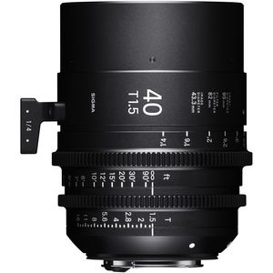 Sigma 40 mm T1.5 ff Canon EF Monte completamente luminoso lente de alta velocidad (pies)