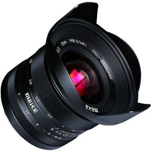 Lente f/2 meike de 12 mm para canon ef-m