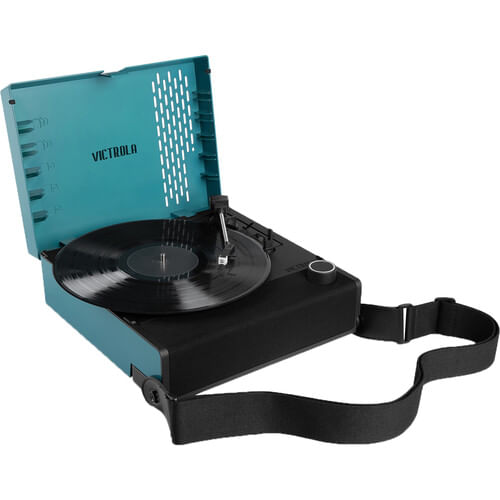 VICTROLA VSC750SB Revolution Go de tres velocidades Portable con