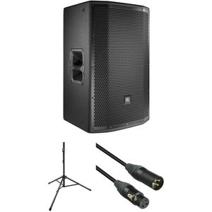 JBL PRX815W Altavoz de 15&quot; con soporte y juego de cables