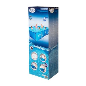 Piscina Estructural Rectangular Bestway Steel Pro 5700L 400x211x81cm Azul