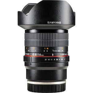 Lente Samyang 14mm f/2.8 ED AS IF UMC para montura Sony E