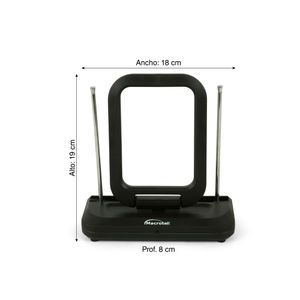 Antena Macrotel Digital Interior para TV