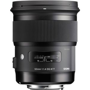 Sigma 50 mm f/1.4 DG Lente de arte HSM para Sigma SA