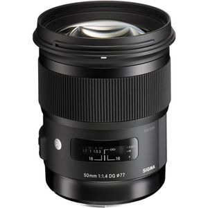 Sigma 50 mm f/1.4 DG Lente de arte HSM para Sigma SA