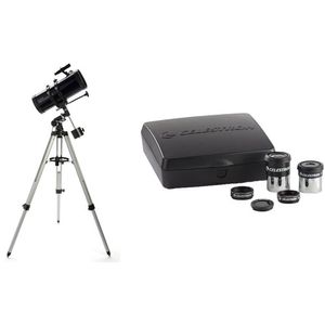 Telescopio reflector Celestron PowerSeeker 127EQ 127 mm f/8 con kit de accesorios