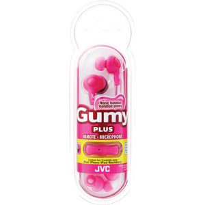 JVC HA-FR6 Rubber más auriculares (rosa)