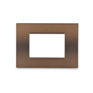 Placa 3M Rectangular Bronce Living Light