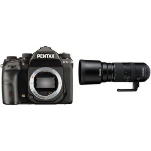 Cámara Pentax K-1 Mark II DSLR con kit de lentes de 150-450 mm