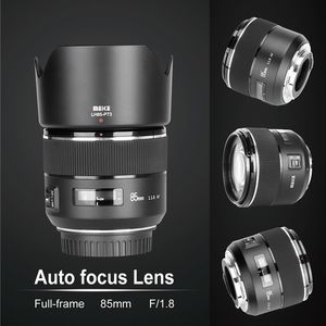 Lente meike mk-85 mm f/1.8 para canon eff