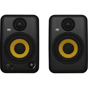 Monitor de estudio de 2 vías portátil de campo cercano KRK GoAux 4 (par)