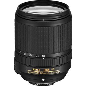 Nikon AF-S DX Nikkor 18-140 mm f/3.5-5.6g lente VR ED