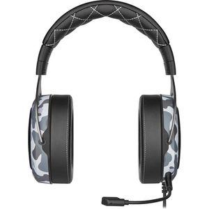 Corsair HS60 Auriculares de juegos estéreo hápticos con bajo háptico (Camo Arctic)