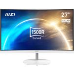 Monitor curvo MSI PRO MP271CW 27; (Blanco)