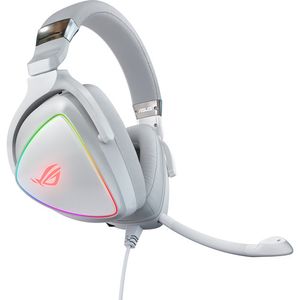 ASUS REPÚBLICA DE GAMEROS Auriculares de juegos Delta (blanco)