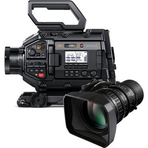 Design Blackmagic URSA Broadcast G2 Camera Kit con lente FUJinon 2/3 "Mount LA16X8BRM-XB1A