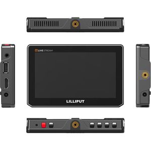 Lilliput T5U 5 "Monitor de pantalla táctil en la cámara en vivo
