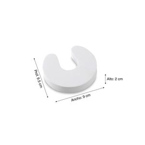 Tope para puerta 3 1/8" Espuma Blanco x 2 unidades