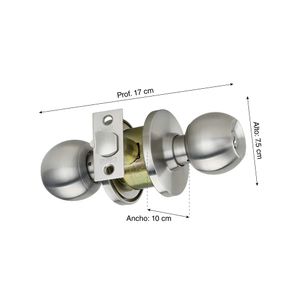 Cerradura para dormitorio Acero Inoxidable