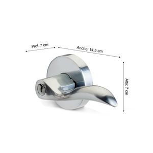 Manija Brisa para dormitorio Acero Inoxidable Derecha