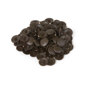 Tapa para tornillo a presión Wengue x 100 unidades