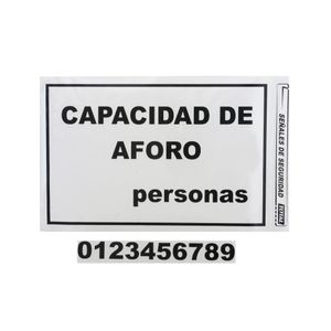Señal Aforo