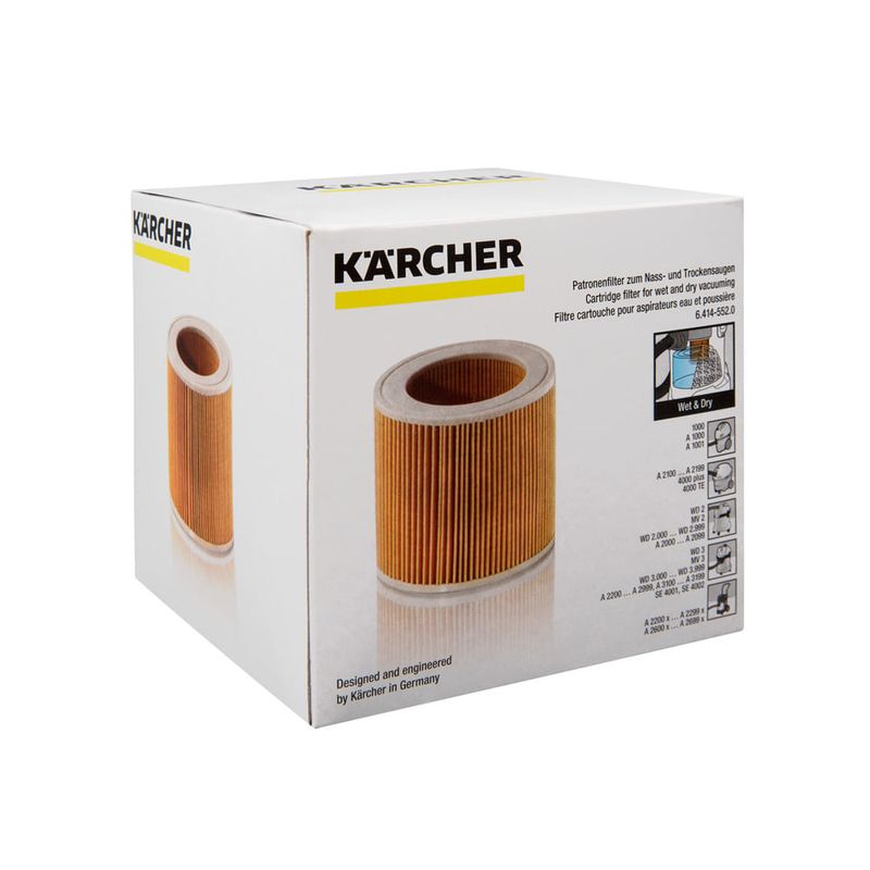 Filtro de cartucho para aspiradora WD3-WD3 Premium Karcher - Promart