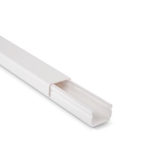 Canaleta sin adhesivo 20x12mm