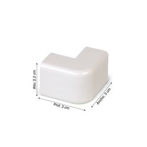 Angulo Externo 20x12mm