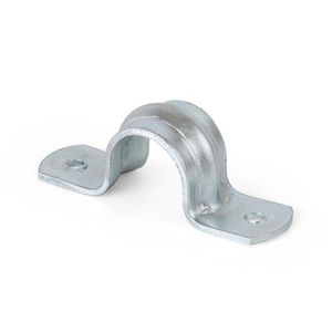 Abrazadera de 1/2" con 2 orejas de 2mm