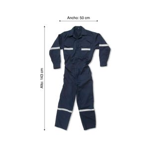 Overol Drill Tec Azul Talla: Small