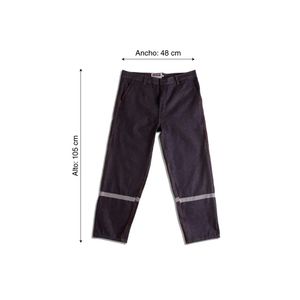 Pantalón Denim Werken 100% Algodón con Cinta Reflectiva - Talla: Large