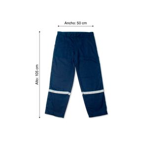 Pantalón Drill Tec Azul Talla: Extra Large