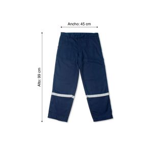Pantalón Drill Tec Azul Talla: Smal