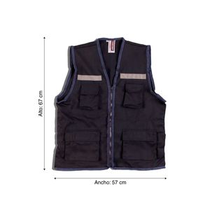 Chaleco Eco Azul Talla: Medium