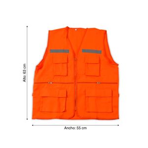 Chaleco Eco Naranja Talla: Small