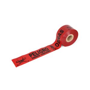 Rollo de cinta de peligro Rojo 220 metros