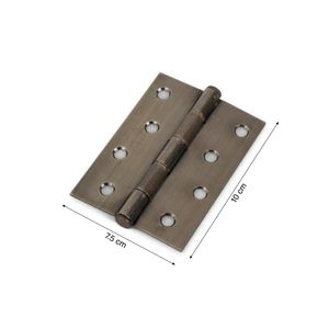 Bisagra Capuchina fierro Quemado 4"x3" x 2 unidades