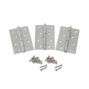 Bisagra Capuchina Zincada 4"x3" x 3 unidades