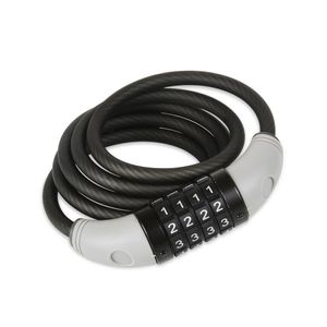 Cable de acero con candado de clave 1.2 metros