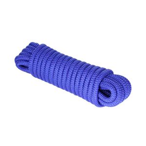 Driza polipropileno trenzado color 6mm 1/4" x 25 mt