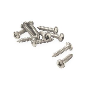 Tornillo de cabeza Pan Acero Inoxidable 8mm x 3/4" - 10u