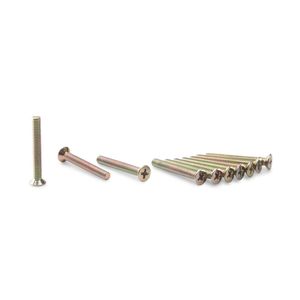 Tornillo Stovebolt M-4 x 30 x 10 unidades