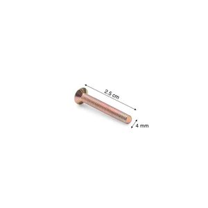 Tornillo Stovebolt M-4 x 30 x 10 unidades