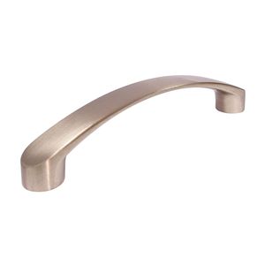 Tirador Níquel Satinado Cristal  96 mm