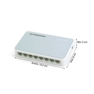 Switch Tp-Link Desktop 8 puertos 10/100 Mbps