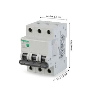 Interruptor Termomagnético Easy 9 MCB 3x40A