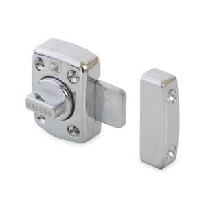 Seguro para ventana zincado cromado pulido 30 mm