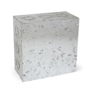 Caja de pase 8x8x4" 1.5 mm