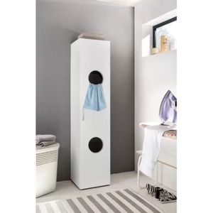 Armario de Baño Práctico Blanco 185cm
